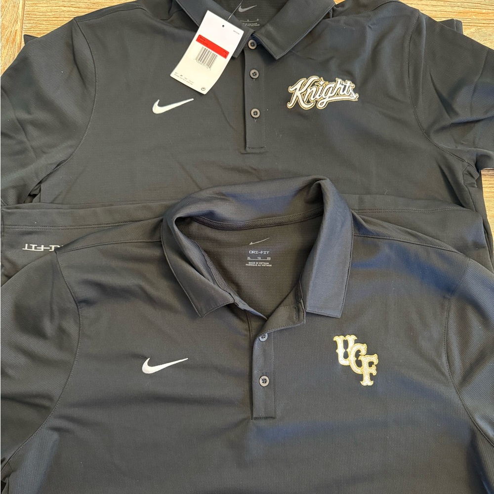 UCF Knights Nike black polos